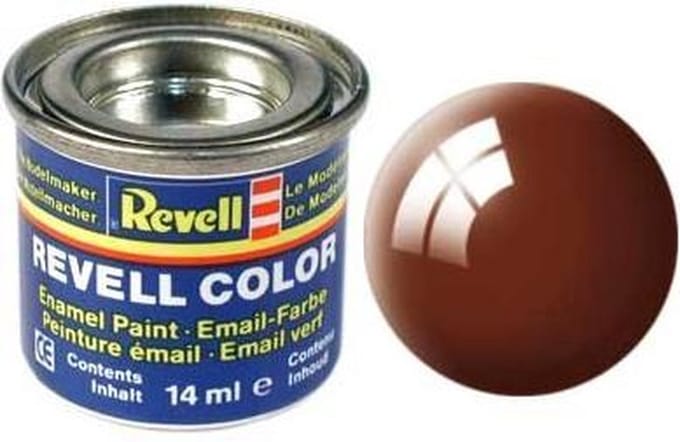 Revell verf voor modelbouw glanzend leembruin nr 80