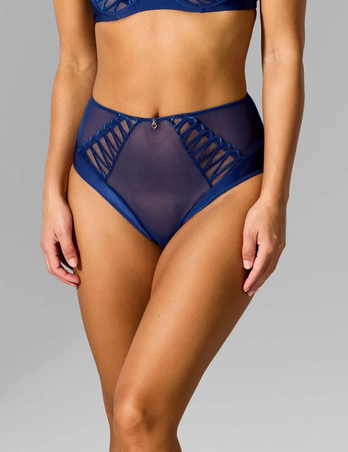 Sapph - Lara Taille Slip Navy - maat 3XL - Blauw