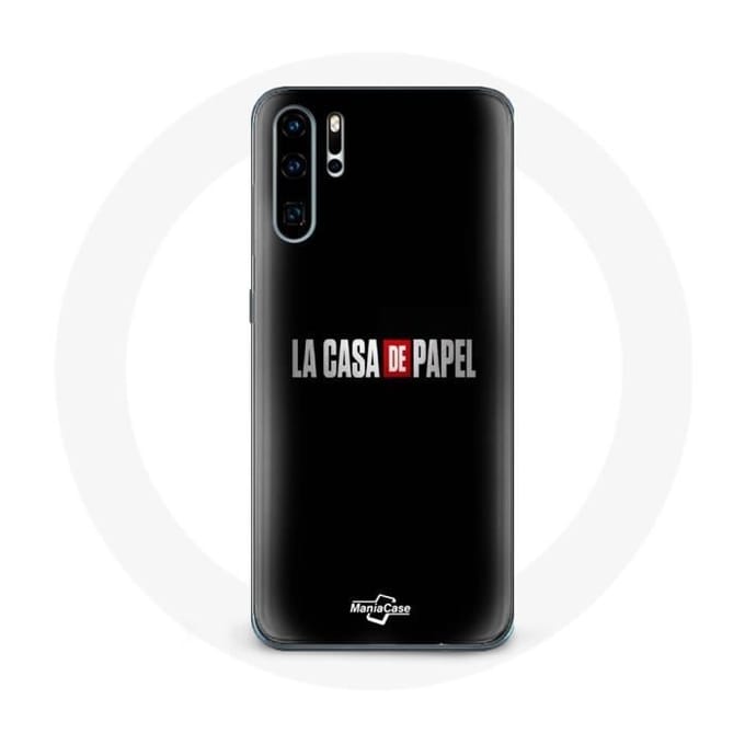 Hoesje voor Huawei P30 Pro La casa de papel-logo