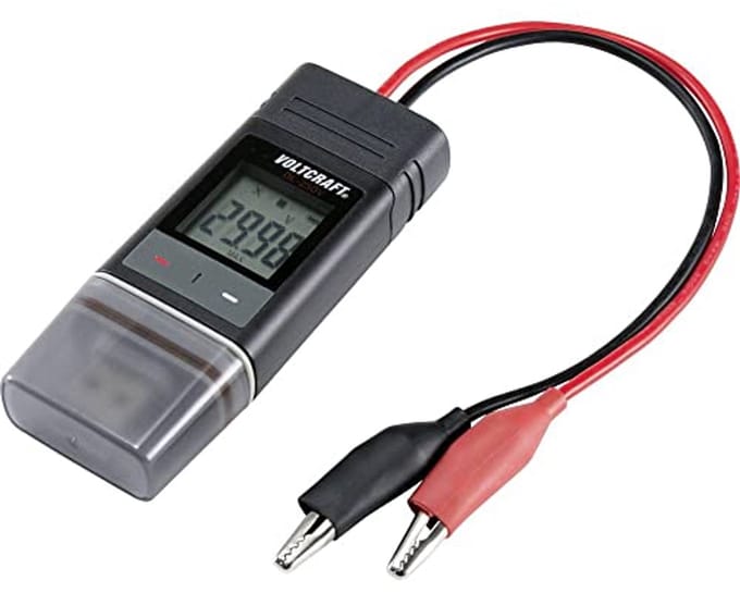 Spanningsdatalogger voor 0.01 tot 30 V met PDF-functie