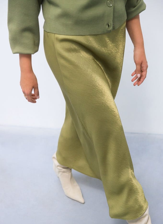 YEST Imani Bottoms - Olive - maat 42
