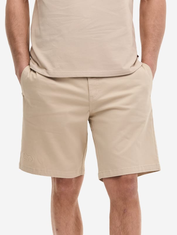Lonsdale London HESLEDEN Heren Shorts - beige - L