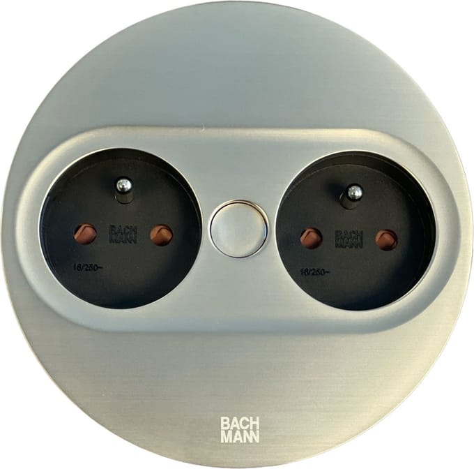 BACHMANN TWIST 2 2xUTE 2,0m AEH rvs optisch rond