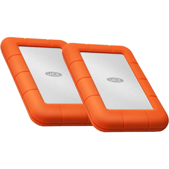 LaCie Rugged USB-C 1TB - Duo pack