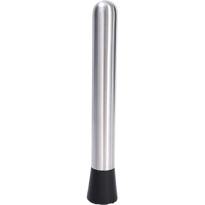 Roestvrijstalen IJshamer Multifunctionele IJsstokjes Cocktail Swizzle Stick Fruit Citroen Muddler Stamper Bar Tools