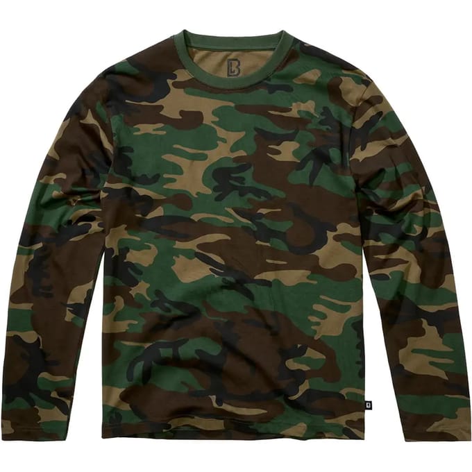 Brandit - Premium Longsleeve shirt - M - Groen