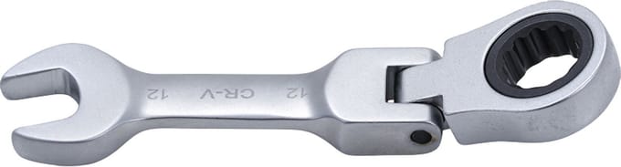 BGS Ratel ringsteeksleutel kort knie 12 mm