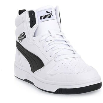 PUMA Rebound v6 Unisex Sneakers - Wit/Zwart