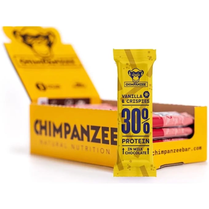 Vanille en crispy voedingsrepen Chimpanzee