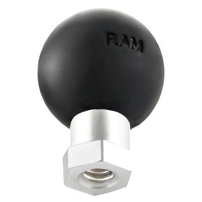Ram Base W/1/4inch-20 Hole Hex & 1inch Ball