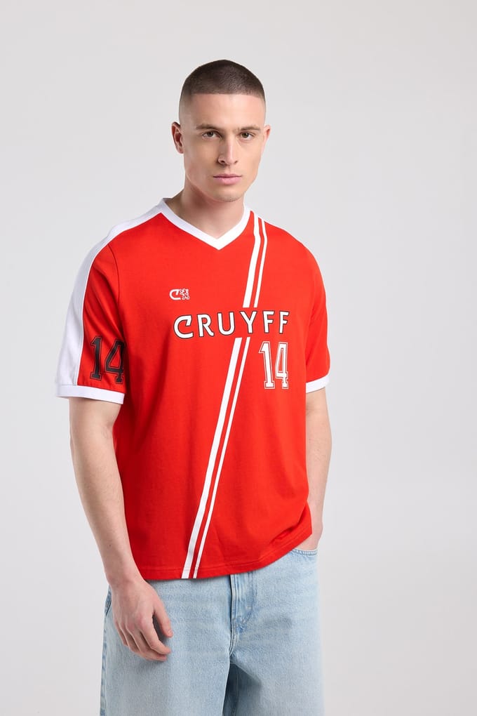 America Today Cruyff Washington Red Taglia: S | Magliette basic Outlet | Uomo | Rosso