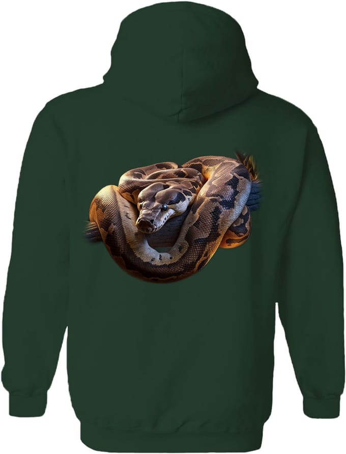 Slang Jungle Snake The Coloured House Hoodie L