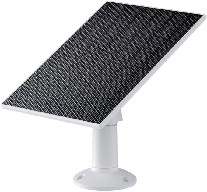 Zonnepaneel voor Buiten Beveiligingscamera met Lange Kabel