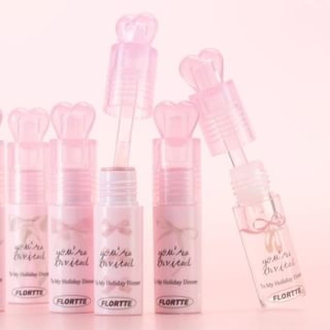 FLORTTE - Small Bowknot Series Lip Cream - 6 Colors #04 - 2.2g