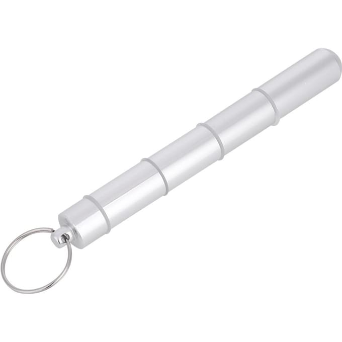 Mini Boîte à Médicaments Portable Étui Imperméable Flacon à Médicaments Porte-Médicaments Avec Porte-Clés(5 Étuis) white