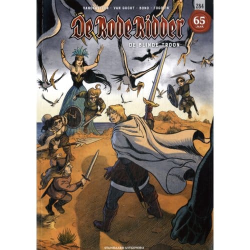 De Blinde Troon - De Rode Ridder - Willy Vandersteen