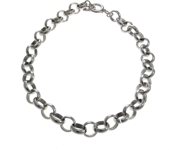 Behave - Klassieke schakelketting - 45,5 cm - Zilverkleur