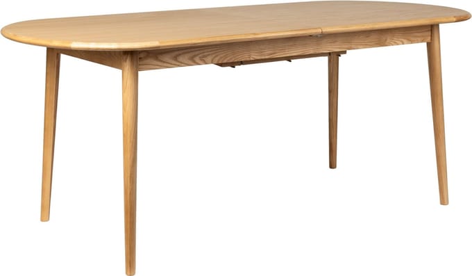 Zuiver Twist Uitschuifbare Eettafel 185/240x90 cm Eikenhout - Beige
