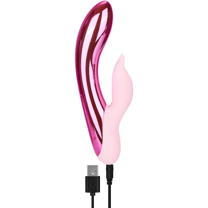 EIS Vibrator, deluxe rabbit vibrator, 20 cm, waterdicht (IPX7)