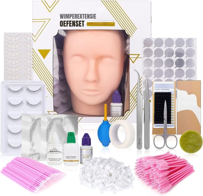 Quvo® Wimperlifting set - Wimperlift - Wimpers - Wit- 26cm x 25cm x 14cm