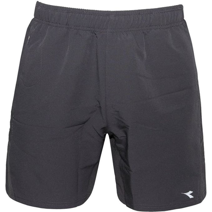 Diadora Logo Heren Zwart Korte Broek