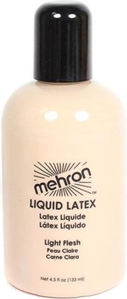 Mehron Liquid Latex | Vloeibaar Latex - lichte beige - 133 ml