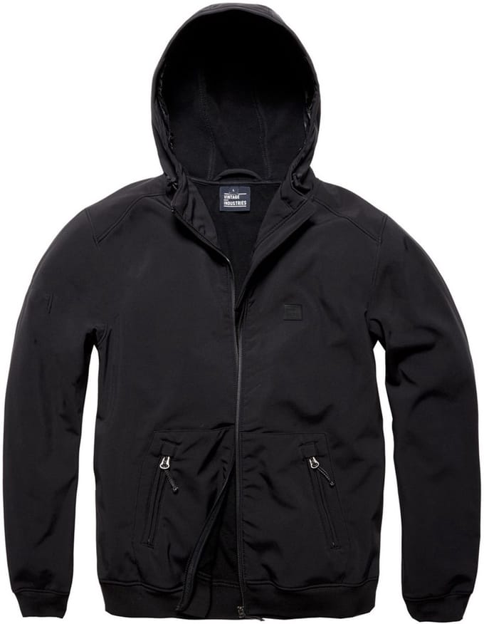 Vintage Industries Funktionsjacke Ashore Softshell Jacket Black