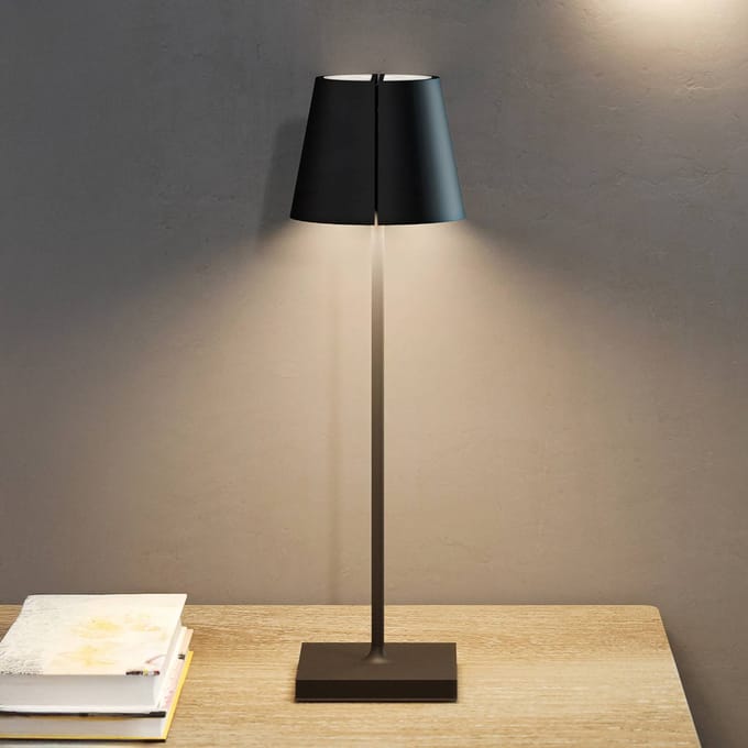Sigor Nuindie tango LED tafellamp, zwart, IP20, dimbaar