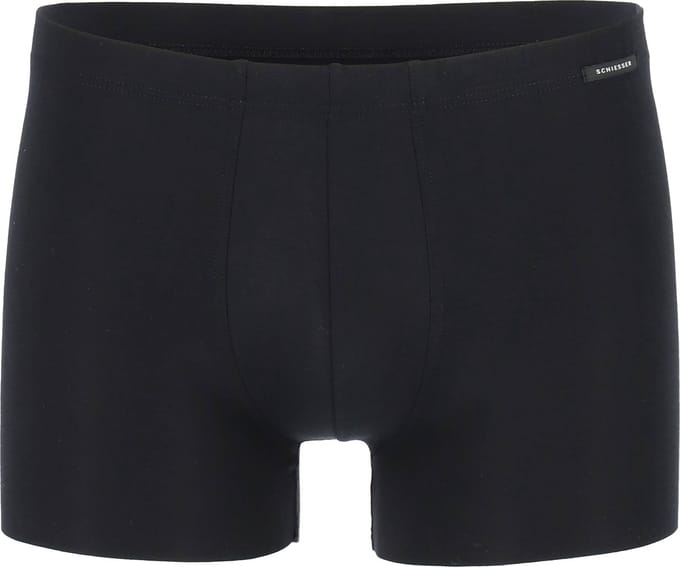 SCHIESSER Laser Cut shorts (1-pack) - naadloos - zwart