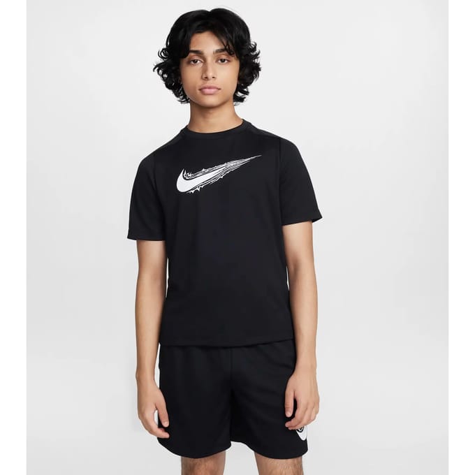 Nike Dri-Fit Multi T-shirt Kinderen-Zwart,Wit