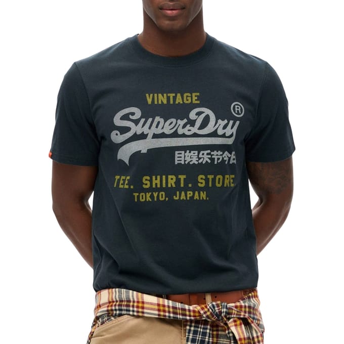 T-shirt Superdry Vintage Logo Heritage Relaxed Hommes
