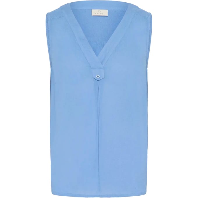 Mouwloze damesblouse KAFFE Ciara Amber