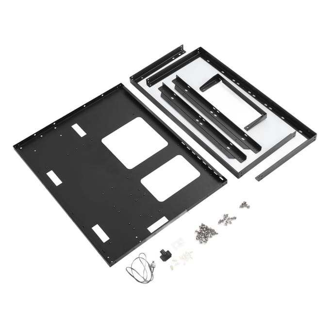 ATX Open Chassis Case Rack Stapelbaar Ondersteunt X79 X99 Dual Channels Gaming PC Case Open Frame voor EATX MATX ITX black