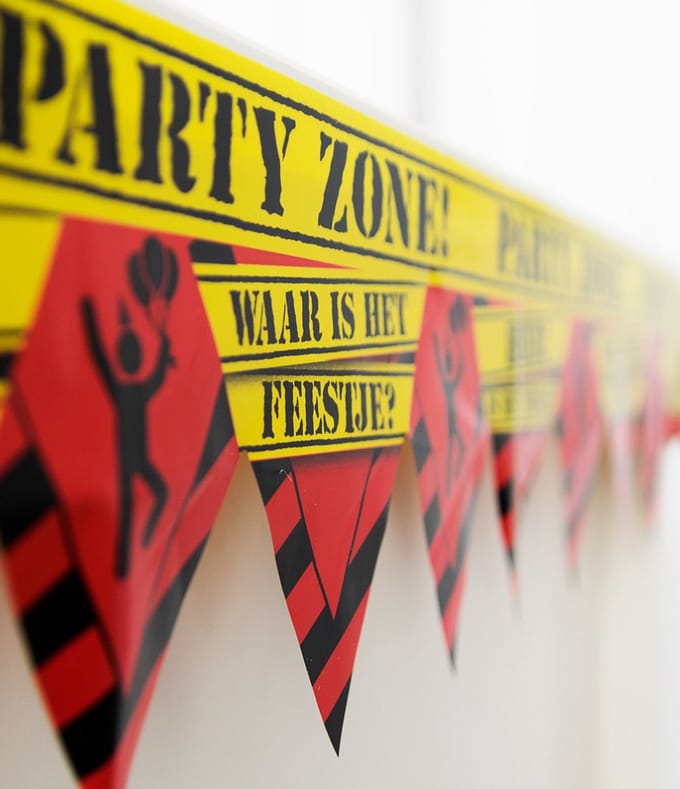 Paperdreams - Party Tape - Party Zone - Waar is het feestje (12 m)