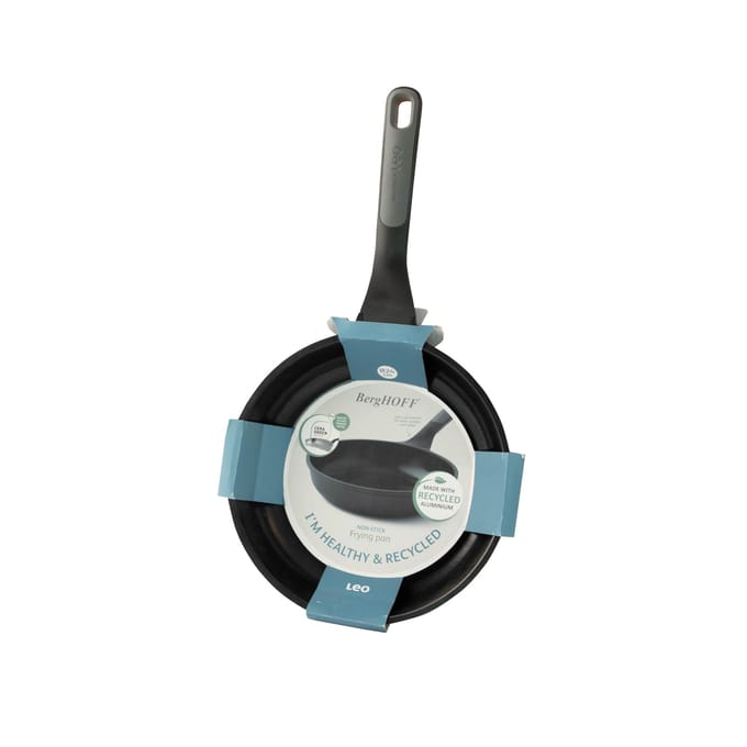 LEO Braadpan antikleef Stone+ - Ø 24cm - Grijs - PFAS-vrij