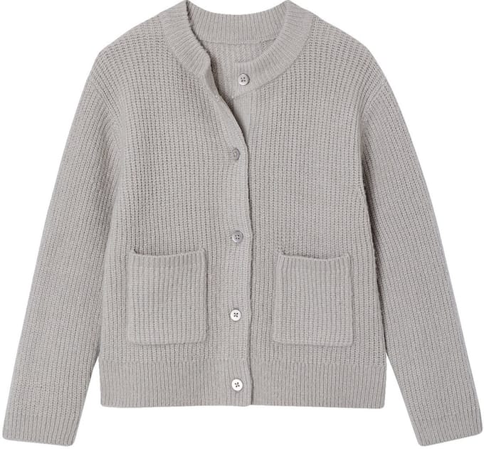 Vertbaudet Vestje voor meisjes van fijn, schuimig breisel