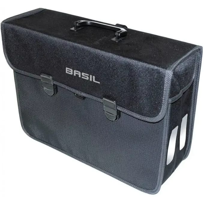 Basil Malaga Enkele fietstas - Zwart - 13 Liter