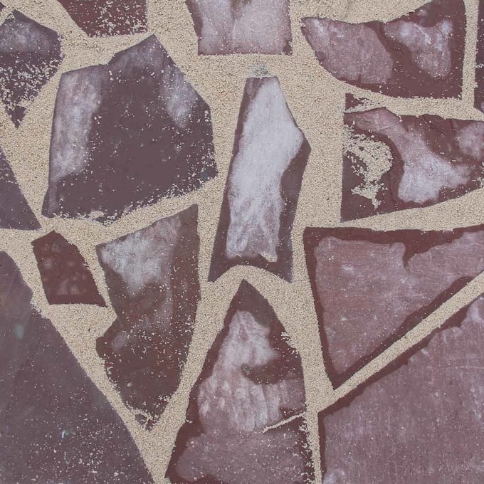 Special Red flagstones 2-4 cm dik prijs per m2 Gardenlux
