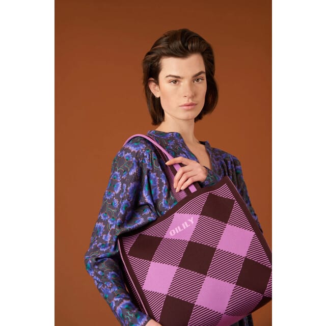 Oilily Susan - Shopper - Dames - Gebreid - Bruin - One size