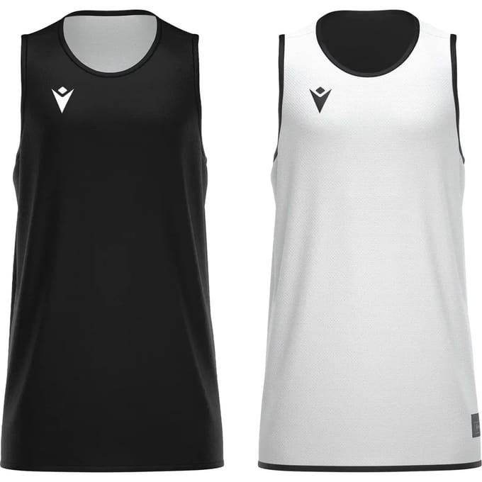 Macron X500 Reversible Shirt Heren - Zwart / Wit | Maat: M
