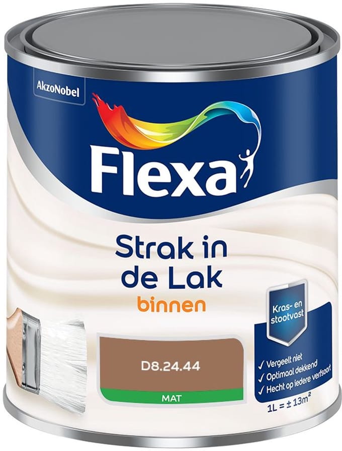 Flexa - Strak In De Lak Binnenlak Mat - D8.24.44 - Mengverf - 1 L