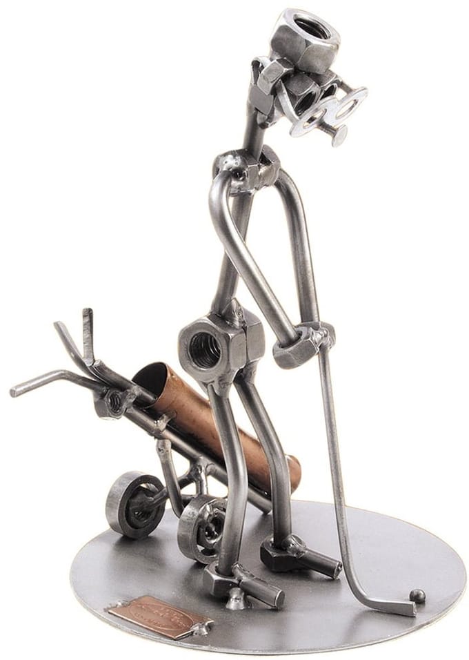 Hinz & Kunst smeedwerkfiguur sport "Golf putter"