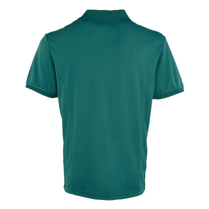 Premier Heren Coolchecker Pique Poloshirt (Fles groen)