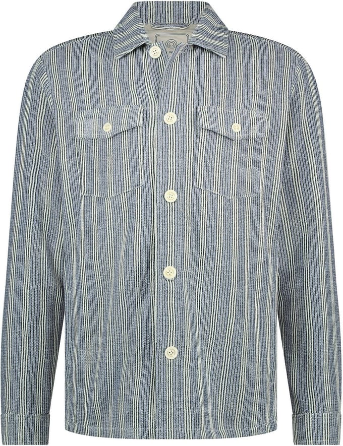 Blue Industry Overshirt Heren