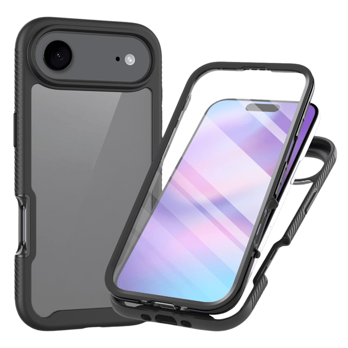 Comfycase Apple iPhone Air Full Protection Hoesje Zwart