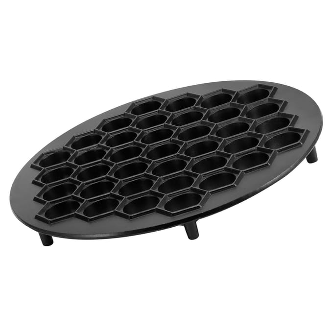 37 Gaten Dumpling Vorm Aluminiumlegering Ravioli Maker Bakvormen Gebak Keukenaccessoires black