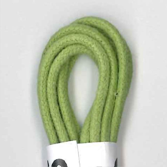 dunne ronde modeveter 90cm wax licht groen - Lime 2.5mm dik