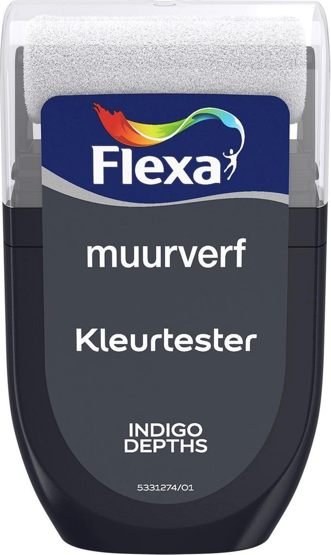 Flexa - Kleurtester Muurverf - Indigo Depths - Mengverf - 30 Ml