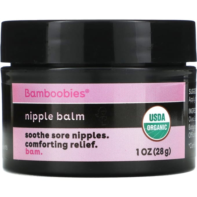 Bamboobies, Organic Pacifier Balm, 1 oz (28 g) pink