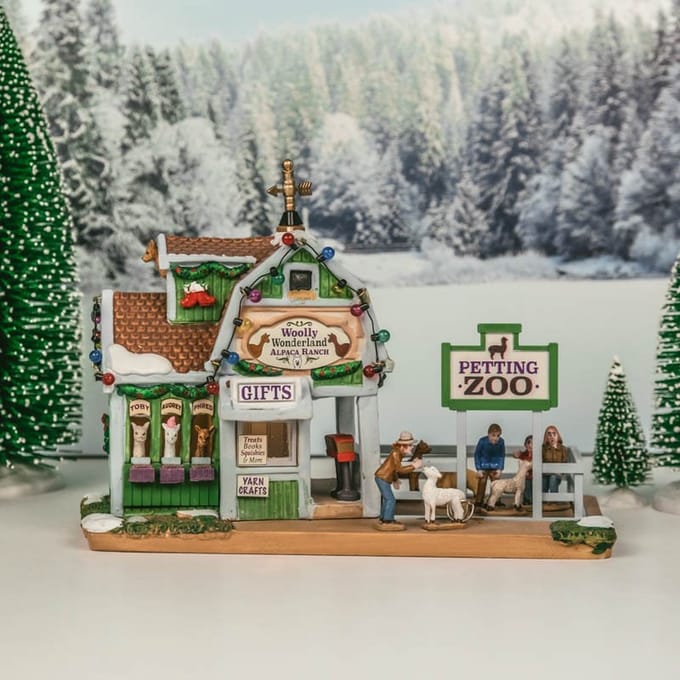 Lemax - Woolly Wonderland Alpaca Ranch